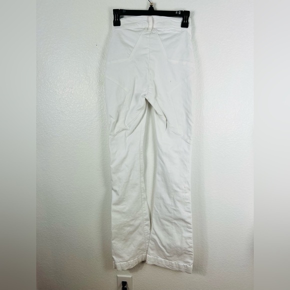 REVICE VENUS FLARES in OPTICAL WHITE denim jeans size 26 - Picture 8 of 13